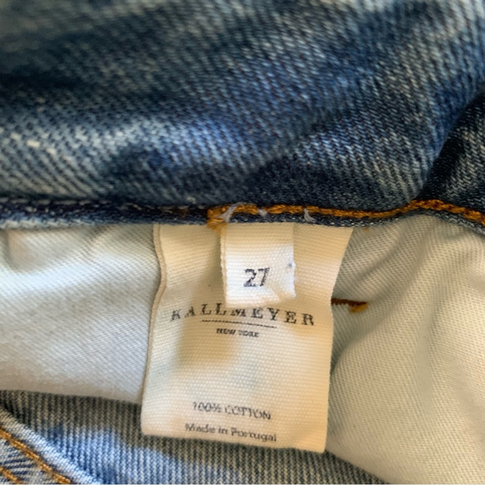 KALLMEYER Athena Flare Jean in Mid Blue Size 27 - Picture 11 of 11